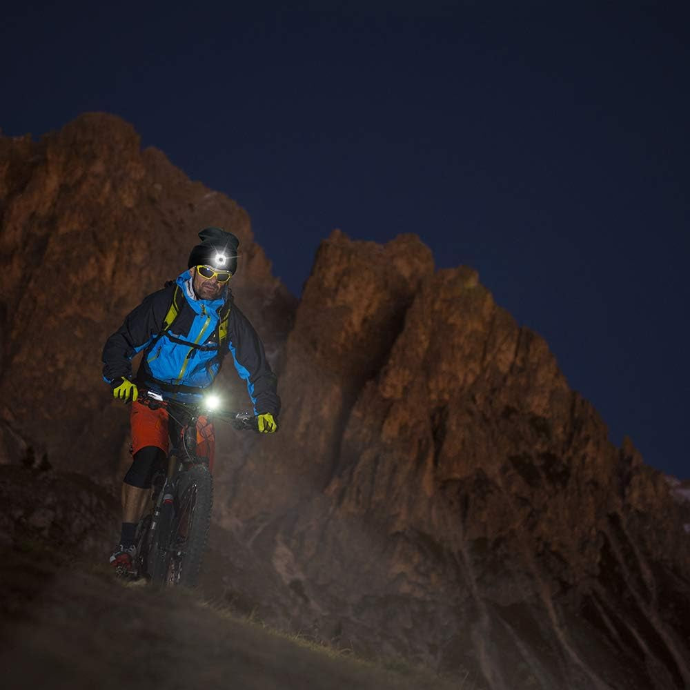 Unisex Beanie with the Light Gifts for Men Dad Father USB Rechargeable Caps