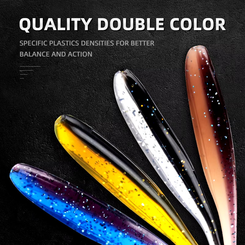 Easy Shiner Fishing Lures 50Mm 65Mm 75Mm 100Mm Wobblers Carp Fishing Soft Lures Silicone Artificial Plastic Baits