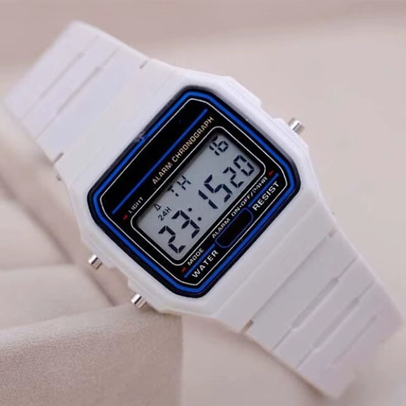 Top Brand Simple Square LED Wristwatch Fashion Sports Men'S Digital Watches Causal Silicone Mens Electronic Clock Gifts for Men