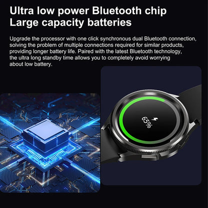 New Bluetooth Call Fashion Smart Watch 6 Classic Men'S Outdoor Sports Fitness Full Screen Touch Health Monitoring Smartwatches