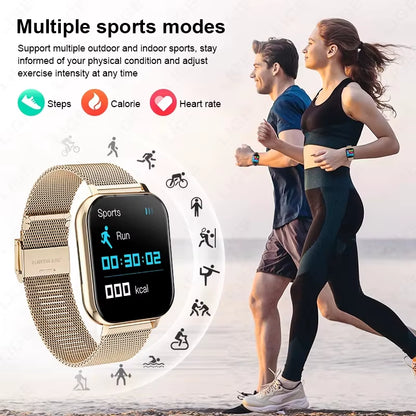 New 1.83-Inch Smartwatch Call Notifications Sleep Monitoring Activity Tracking Compatible with Android and Ios