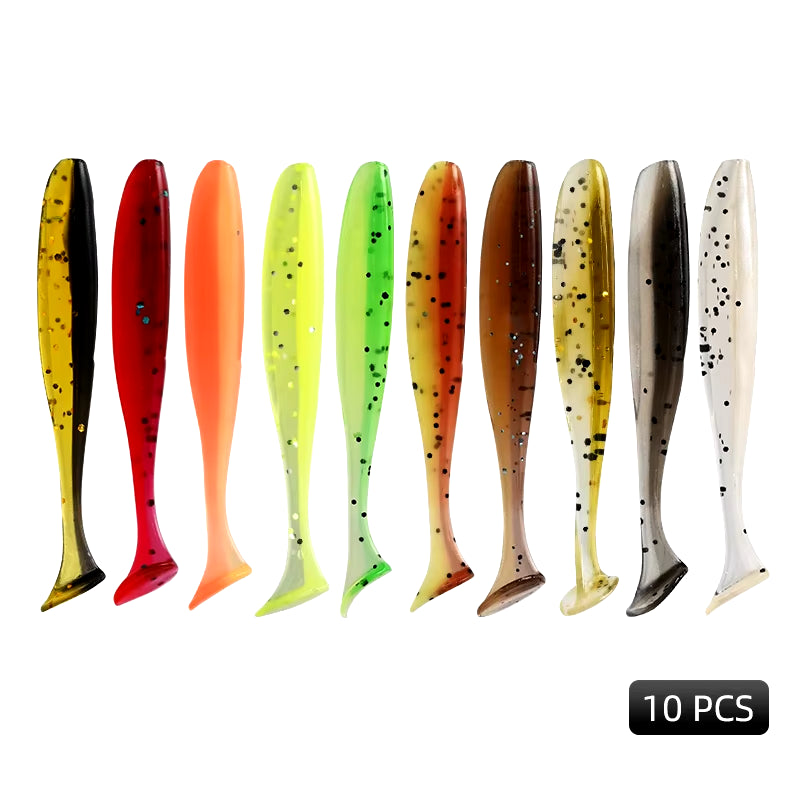 Easy Shiner Fishing Lures 50Mm 65Mm 75Mm 100Mm Wobblers Carp Fishing Soft Lures Silicone Artificial Plastic Baits
