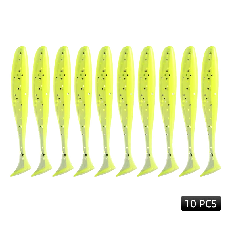 Easy Shiner Fishing Lures 50Mm 65Mm 75Mm 100Mm Wobblers Carp Fishing Soft Lures Silicone Artificial Plastic Baits